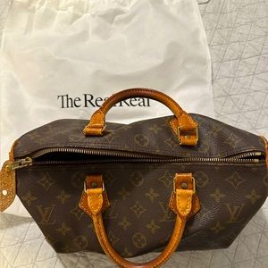 AUTH Louis Vuitton Speedy 30 - originally bought from the Real Real